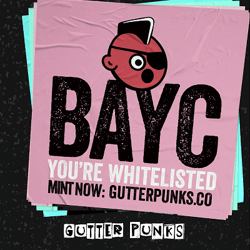 Gutter Punks Flyer - BAYC