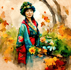 Arts by Lens of Colours