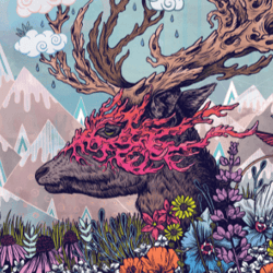 Journeying Spirit (Deer) Open Edition