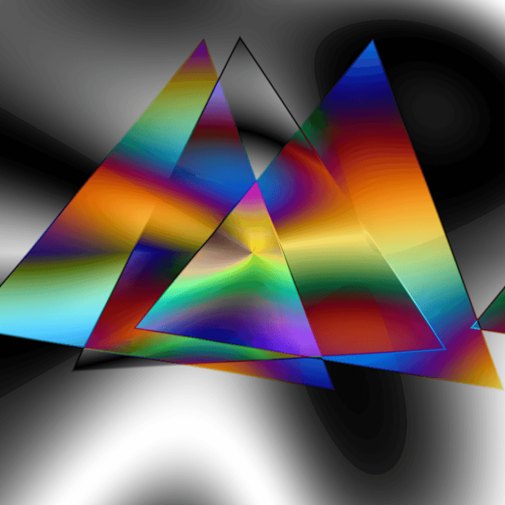 Triangles of Frens by Zakk