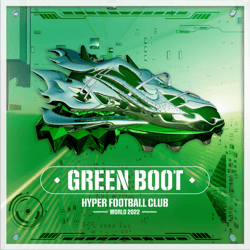 HSC GREEN BOOT BADGE for the Round of 16 in 2022