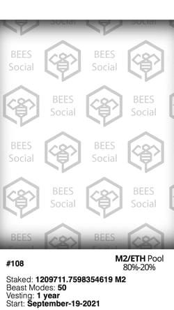 BEES.Social Asset Backed NFTs M2 ETH V2