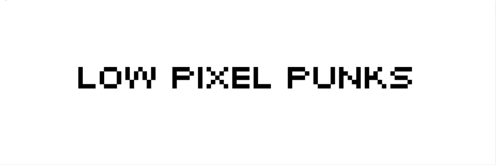 Low Pixel Punks