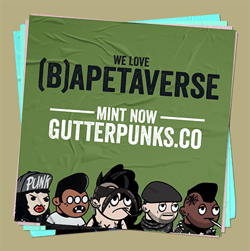 Gutter Punks - BAPETAVERSE