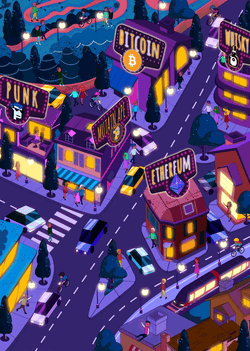 Crypto art city V2