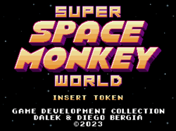SUPER SPACEMONKEY WORLD - Game Dev