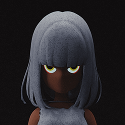 a girl against the x