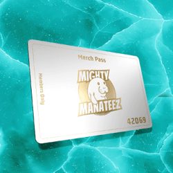 Mighty Manateez Merch Pass