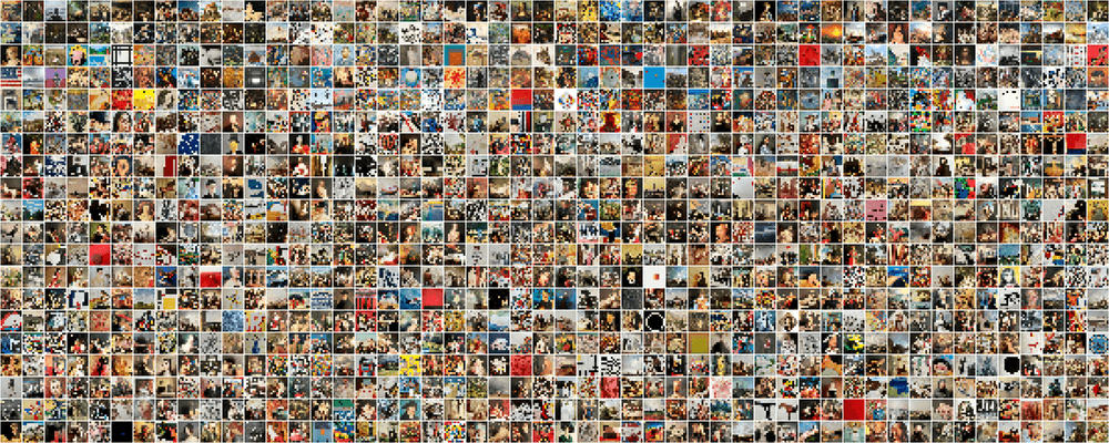 1000 Masterpixels of Art