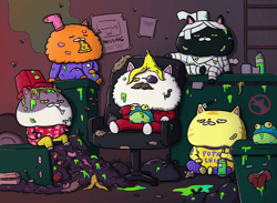 GARBAGE CATS OPEN EDITIONS