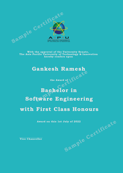 APU BlockChain Certificate