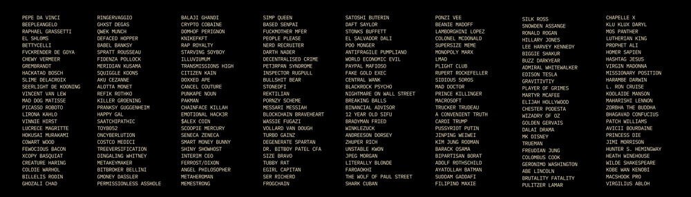 BLACKLIST 333