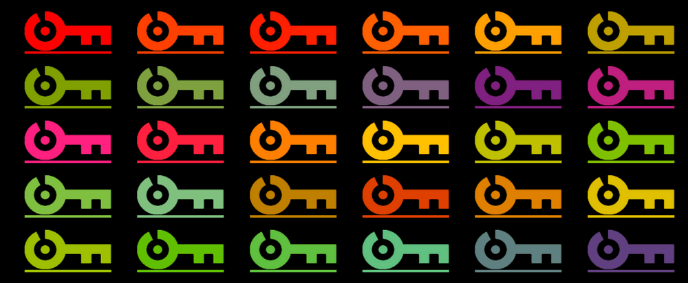 AYYO Color Keys