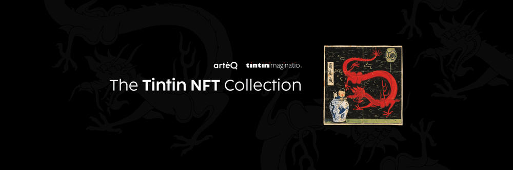 The Blue Lotus NFT by Tintinimaginatio powered by arteQ