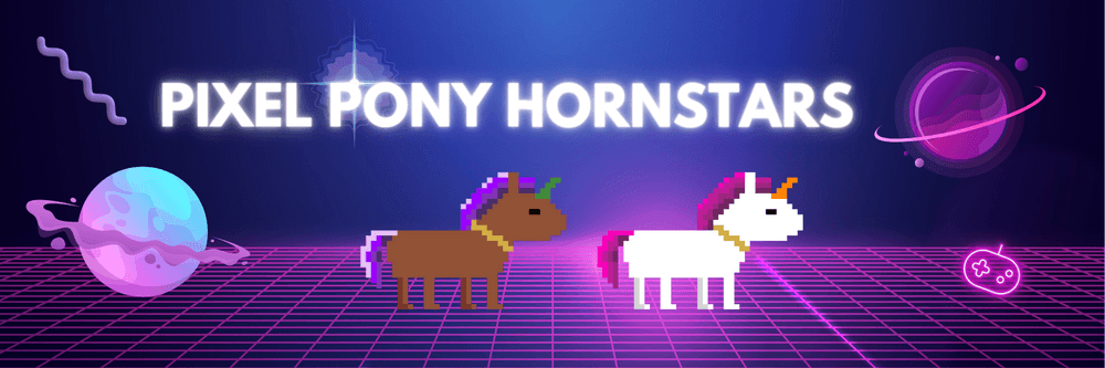 Pixel Pony Hornstars