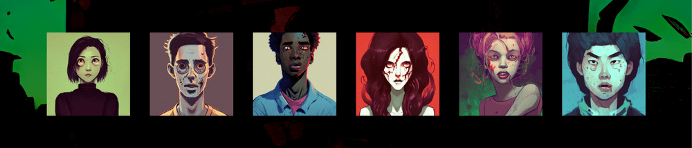 NFTs Of The Living Dead by DMC