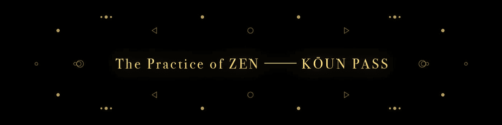 The Practice of ZEN - KOUN PASS