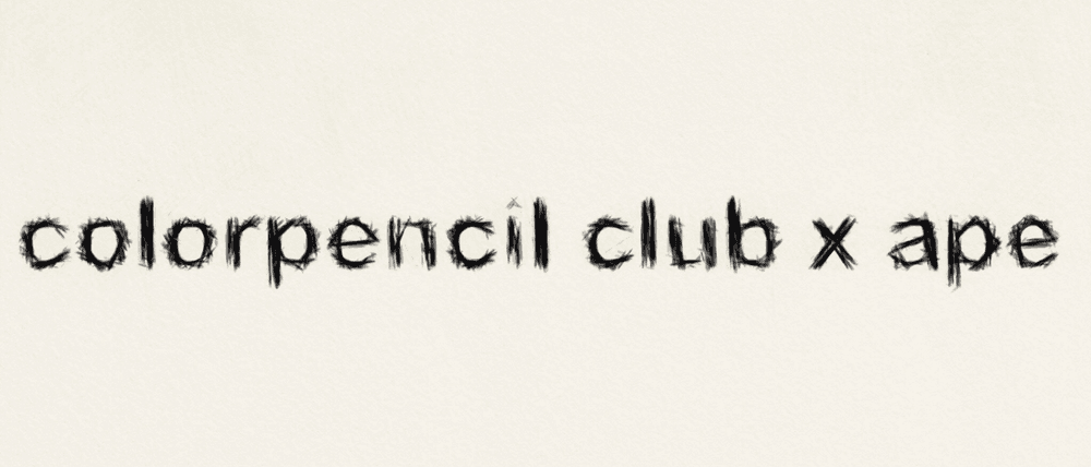 ColorPencil Club X Ape