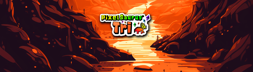 PixelSaurus Tri