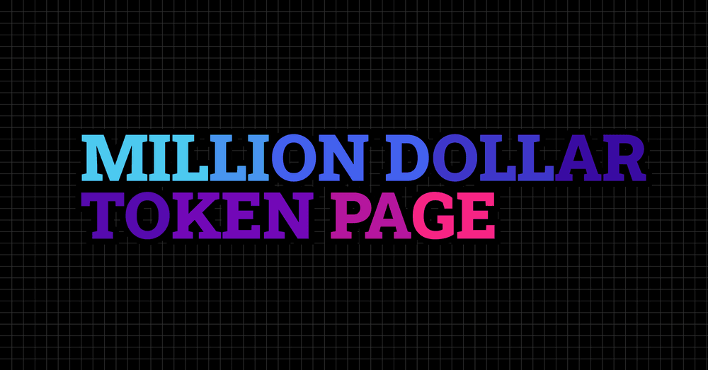MillionDollarTokenPage (v1)