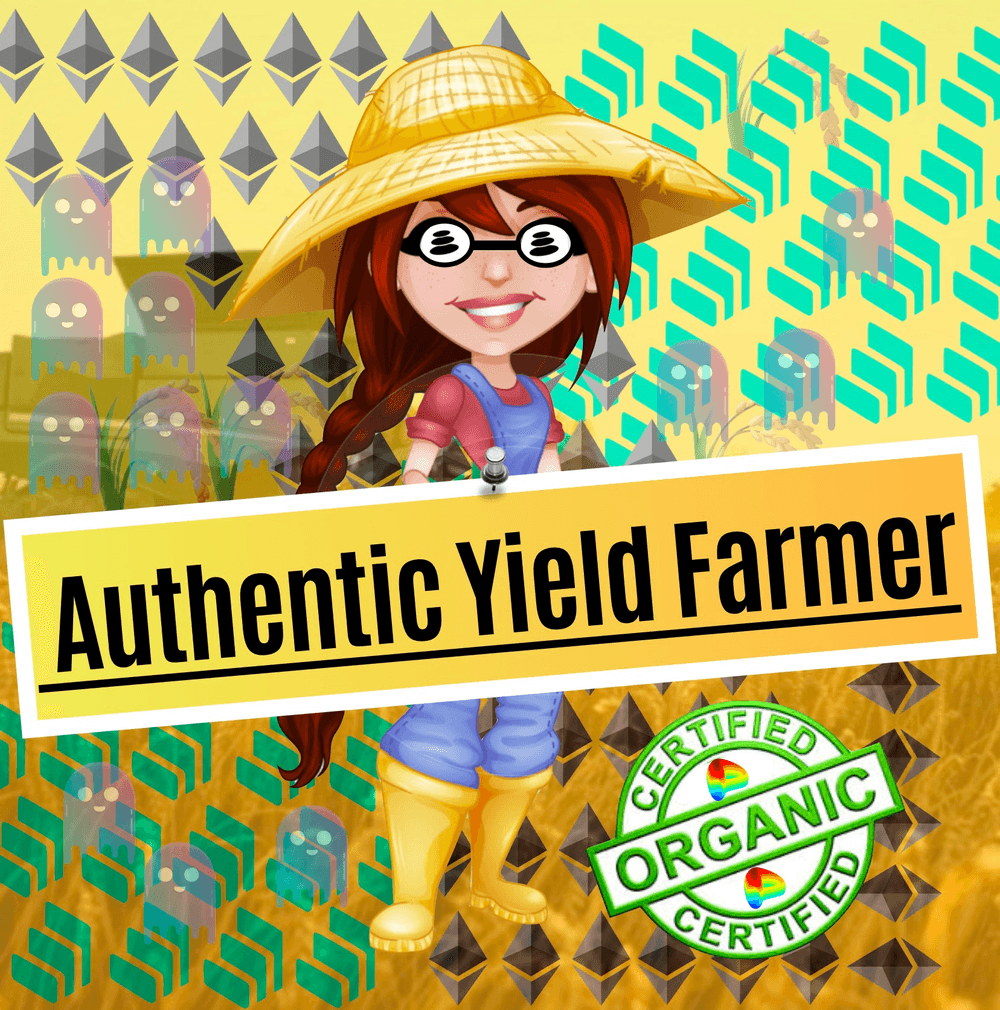 AUTHENTIC Yield Farmer Limited Edition (@yield_farmer on Twitter)