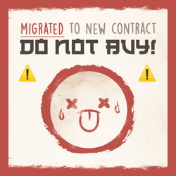 WE ARE MIGRATING TO A NEW COLLECTION - DO NOT BUY