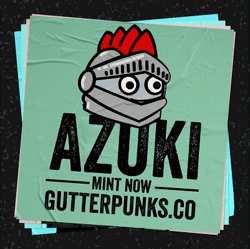 Gutter Punks Flyer - Azuki