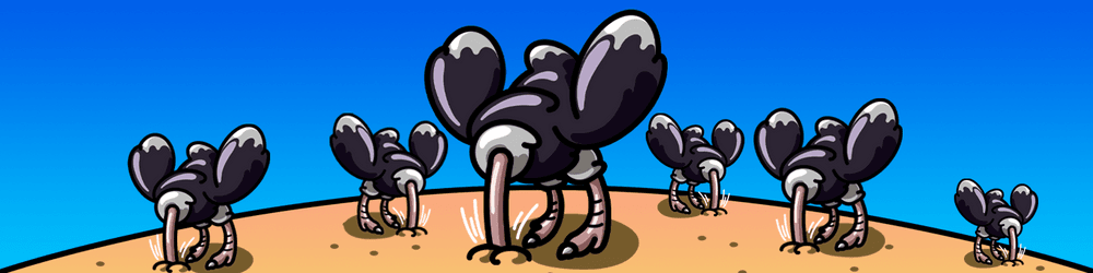 Oblivious Ostriches