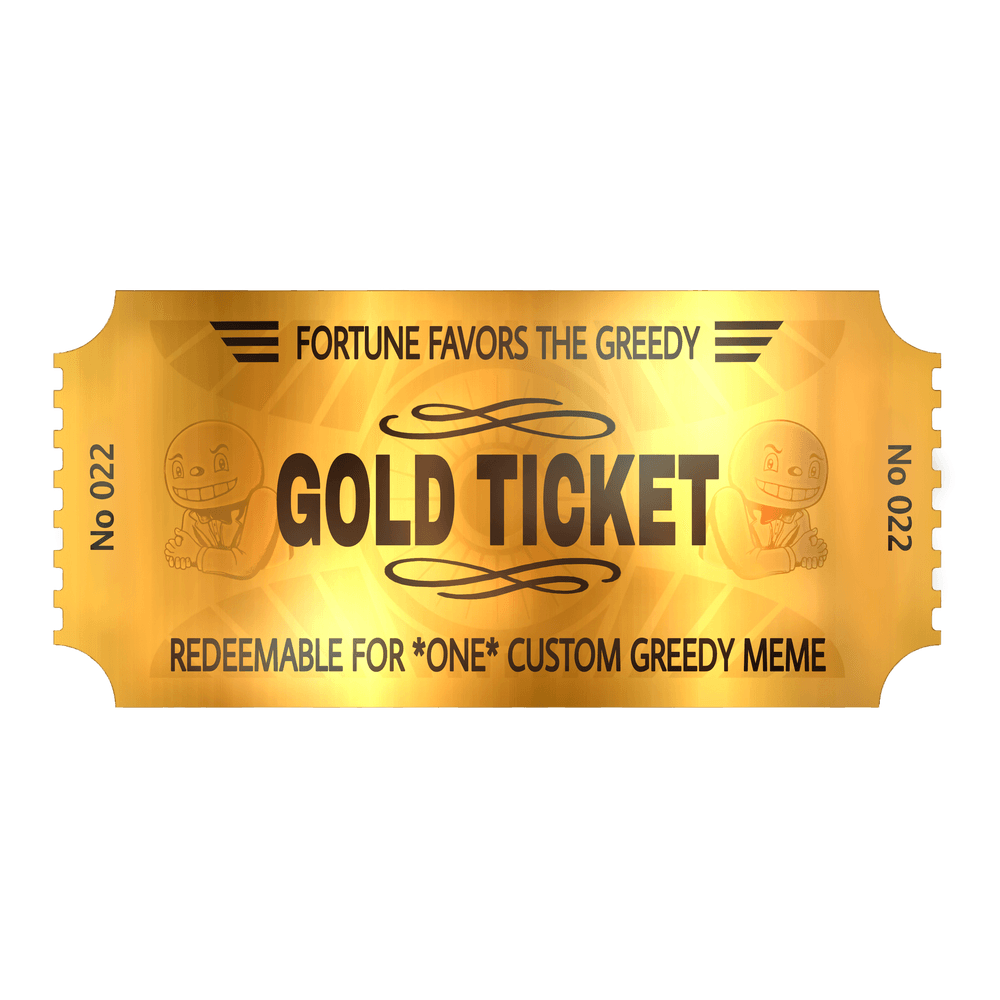 Gold Ticket #22