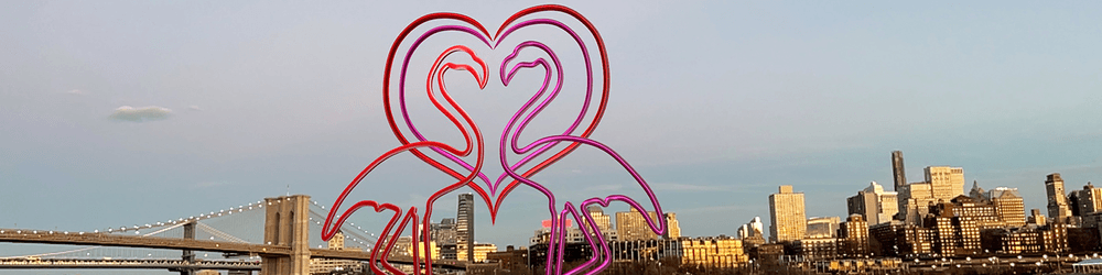 Flamingo with Love