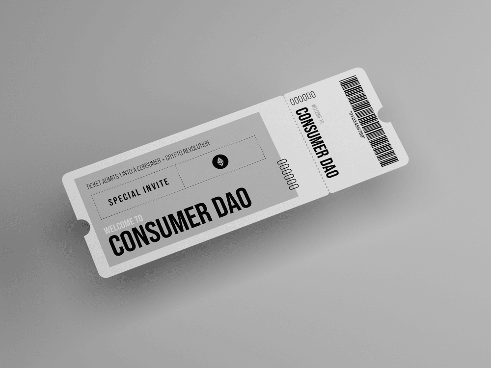 ConsumerDAO - Special Invite Ticket #23