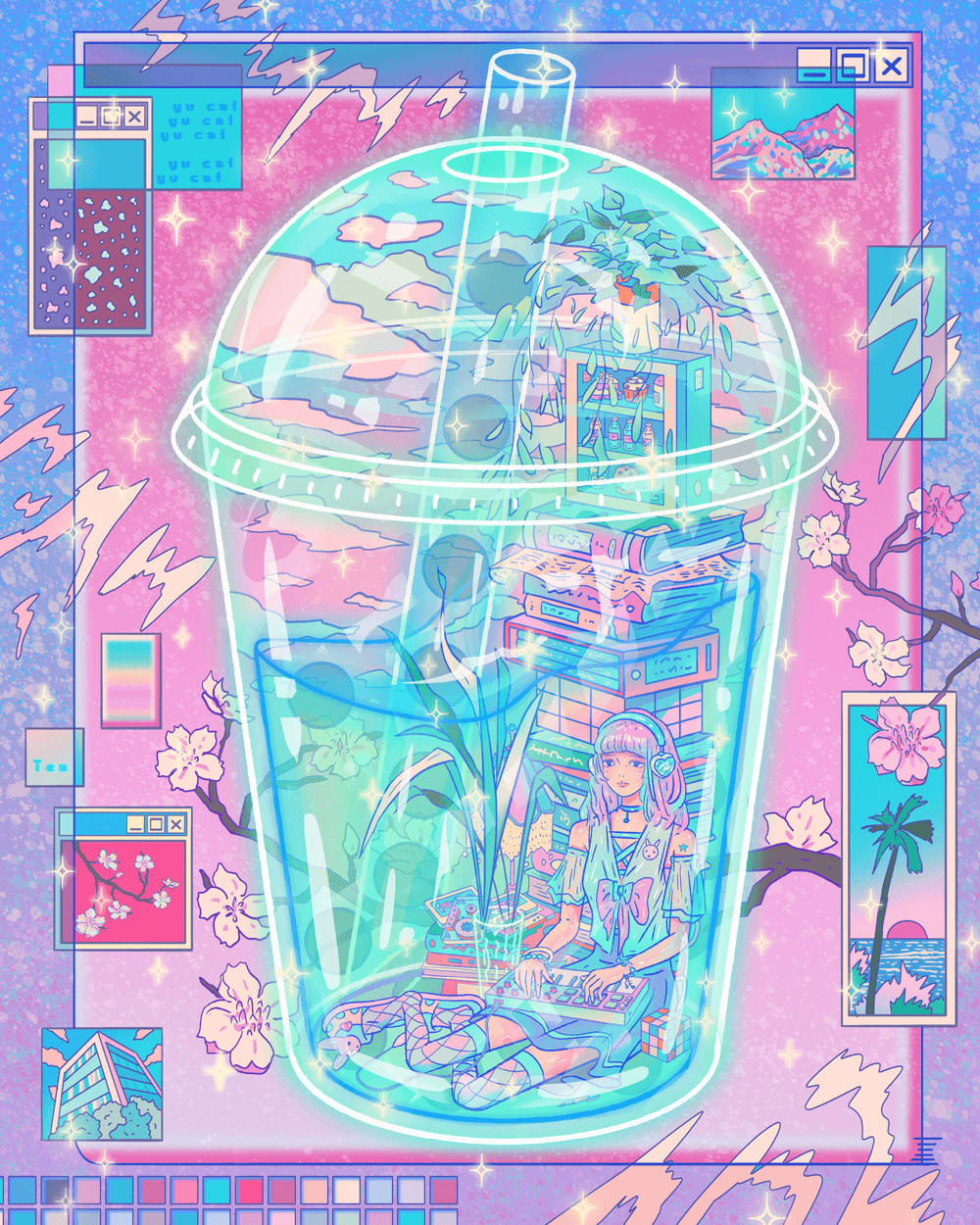 Bubble Tea House by Yu Cai