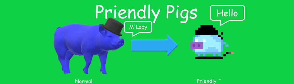 Priendly Pigs