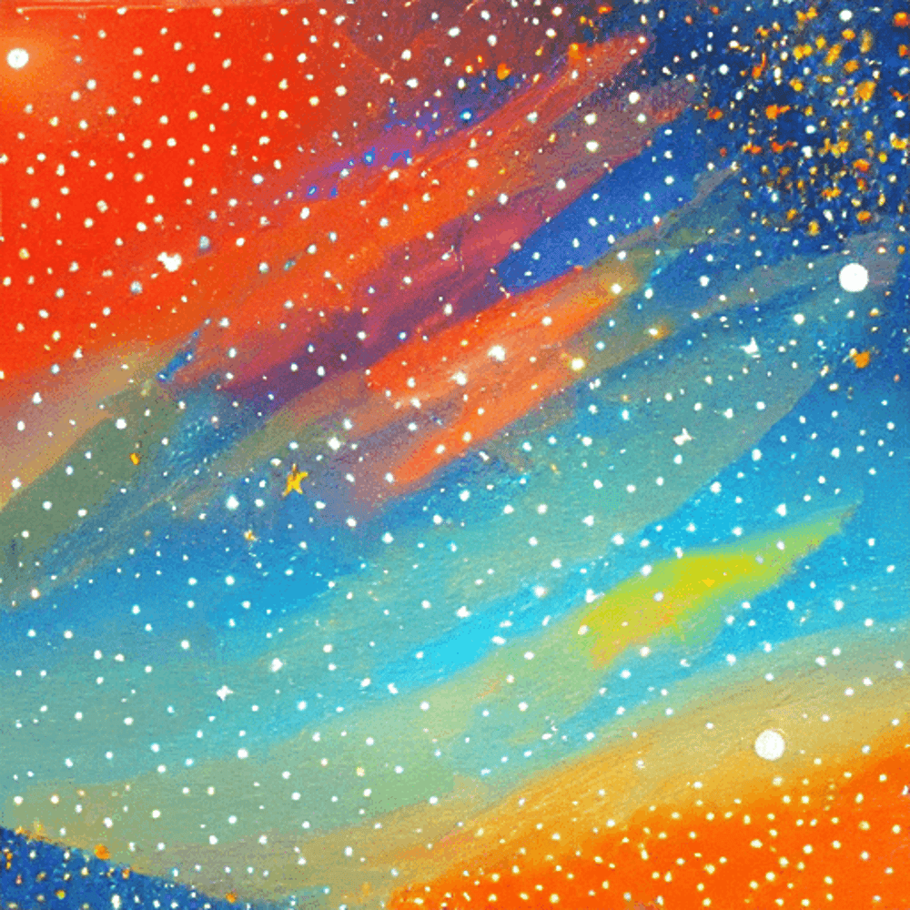 Mysterious Starry Sky By ANON