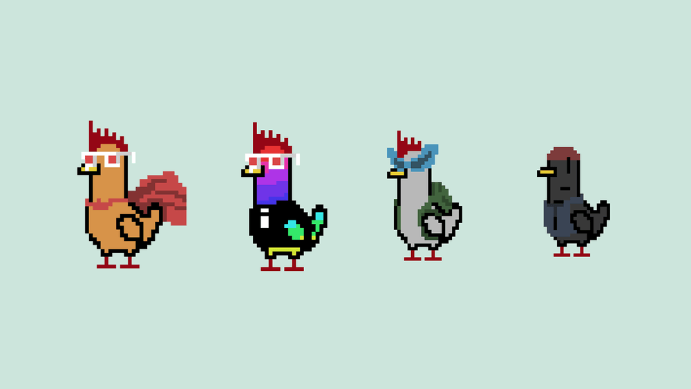 CryptoPigeons - CC0