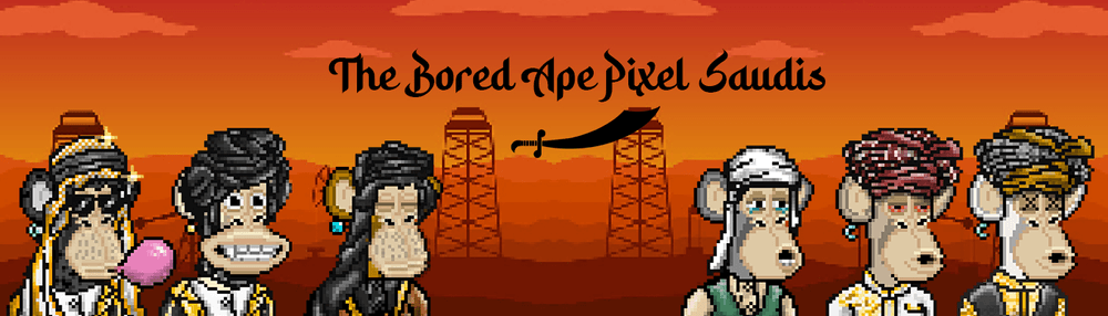 The Bored Pixel Ape Saudis