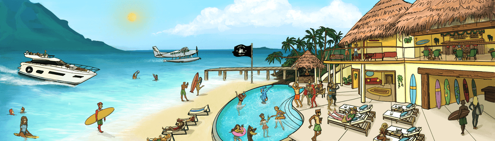 Chillin' Ape Surf Club