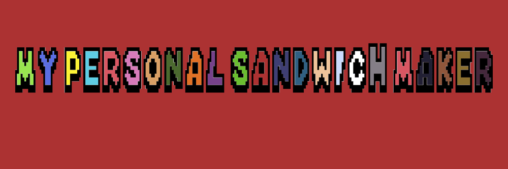 My Personal Sandwich Maker