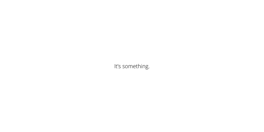 It's Something nft