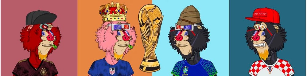 bored Ape in the soccer