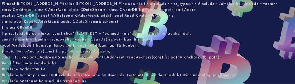 Bitcoin Code NFT