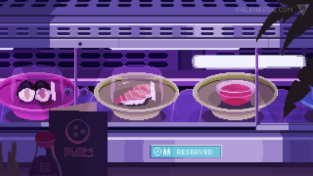 Pixel Sushi Cats