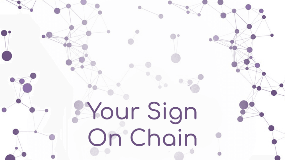 OrdinalSignOnChain