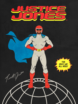Justice Jones Poster 001 Airdrop by Terrell Jones