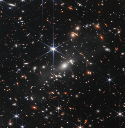 Webbs First Deep Field NIRCam Image