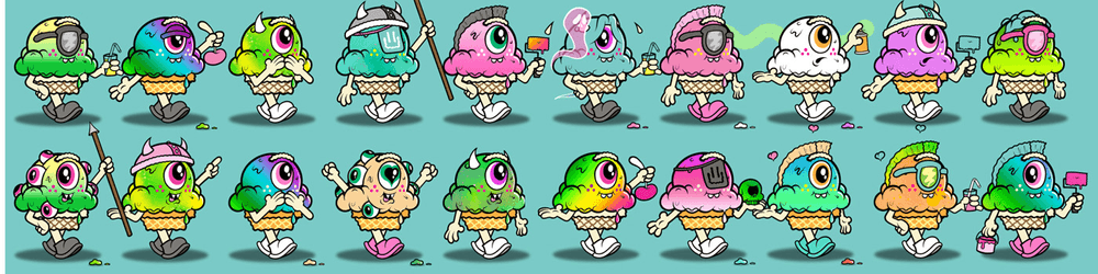 Official Mini Melties by Buff Monster