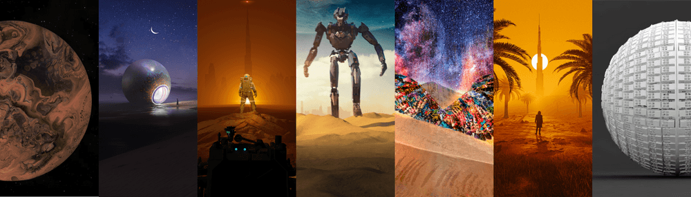 UAE NFT - From Desert To Mars | Mattar Bin Lahej