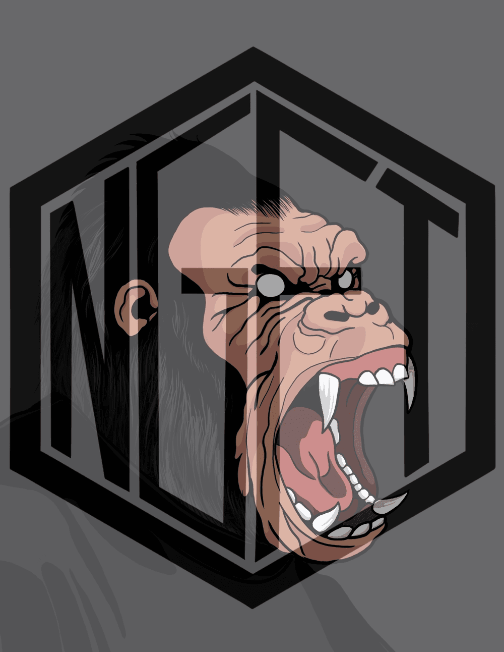 Nervous Gorilla Face Team NGFT