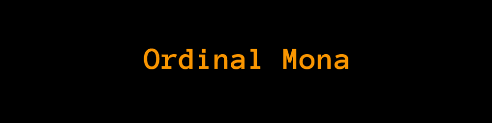 Ordinal Mona