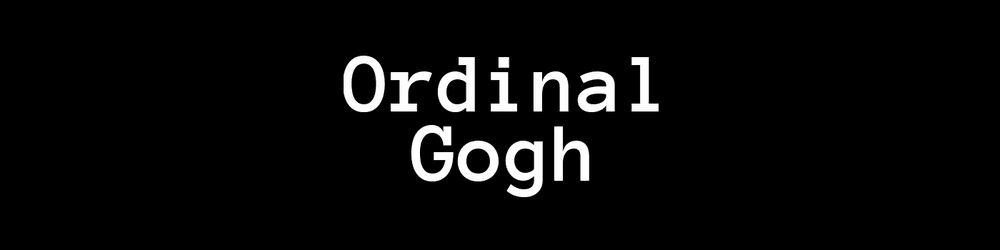 Ordinal Gogh